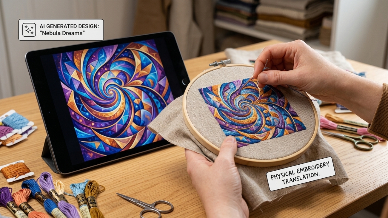 Can AI Artwork Be Used for Embroidery